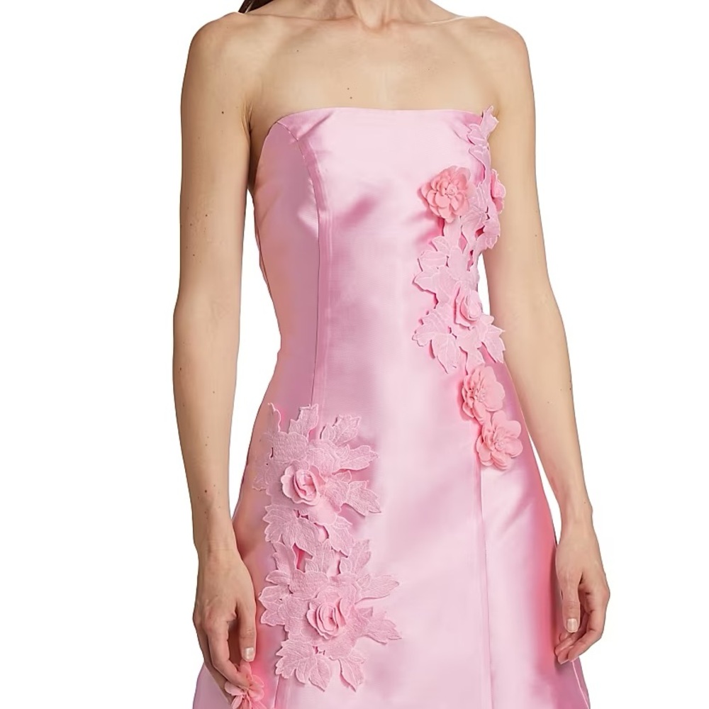 Elliatt Pink Strapless Dress
